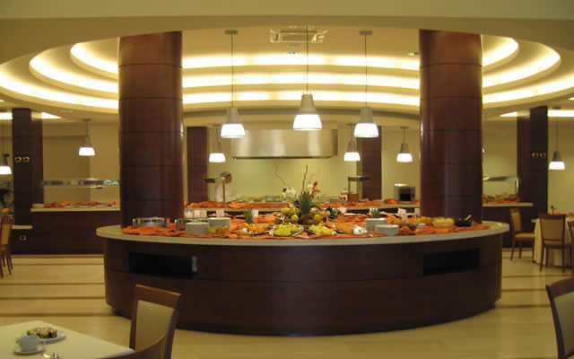 Instalación buffet en hotel
